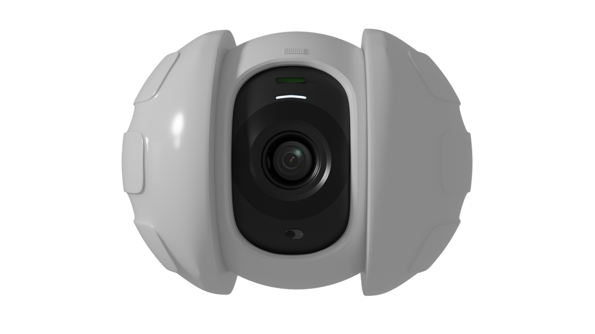 Front render of MoMo with its camera panel